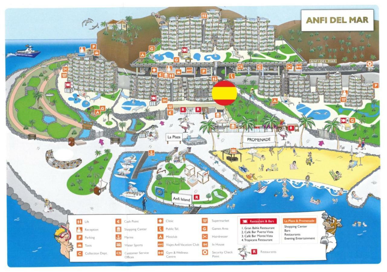 Apartamento Anfi Del Mar La Playa de Arguineguín Exterior foto